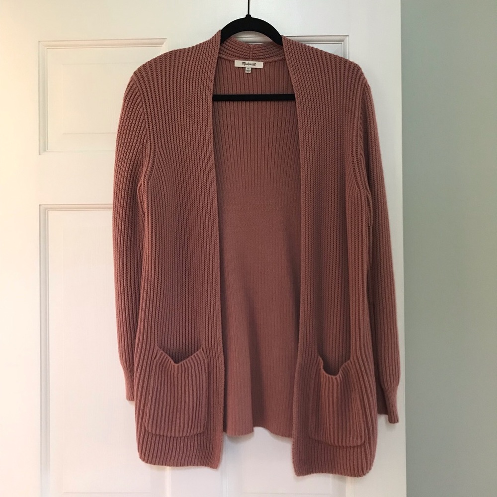 Madewell Mauve Caridgan